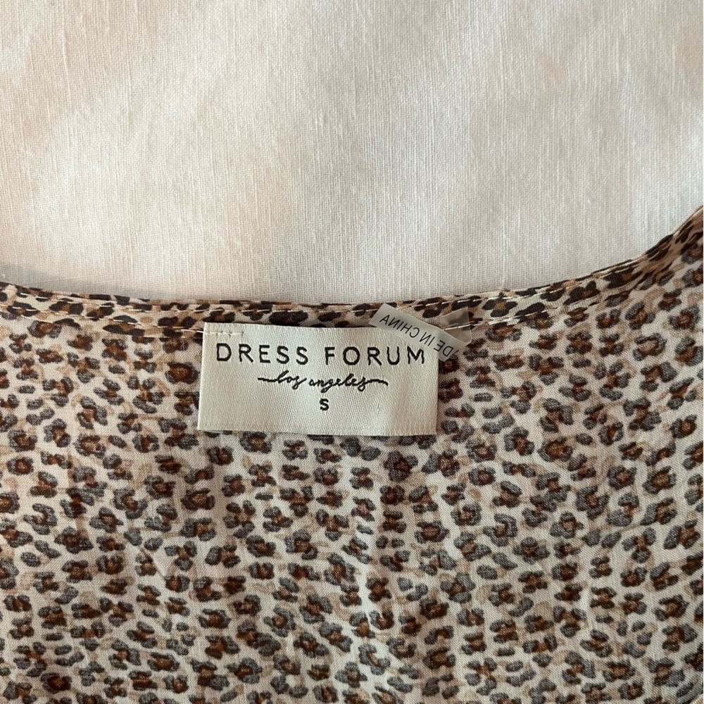 Urban Outfitters Leopard Midi Dress, S - Picture 3 of 3